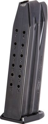 WALTHER MAGAZINE P99/PPQ - 9MM LUGER 15RD BLUED STEEL