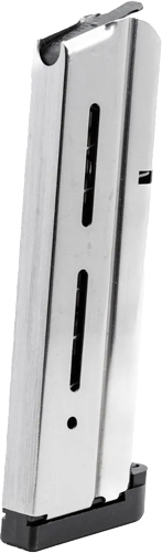 WILSON MAGAZINE 1911 10MM 9RD - FULL SIZE W/STD PAD STAINLESS