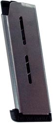 WILSON MAGAZINE OFFICER .45ACP - 7RD W/STD. PAD STAINLESS