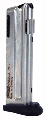 WALTHER MAGAZINE P22Q .22LR - 10RD WITH FINGER REST