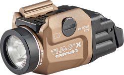 STREAMLIGHT TLR-7X FDE FLEX - LIGHT W/RAILMOUNT C4 WHITE LED