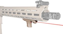 VIRIDIAN LASER HANDGUARD HS1 - RED W/HAND STOP M-LOK FDE