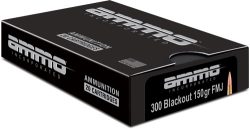 AMMO INC 300 AAC 150GR FMJ - 20RD 25BX/CS