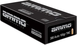 AMMO INC 380 ACP 100GR TMC - 50RD 20BX/CS
