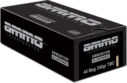 AMMO INC 44 REM MAG 240GR TMC - 50RD 20BX/CS