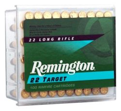 REMINGTON TARGET 22LR 40GR RN - STANDARD-VEL 100RD 50BX/CS