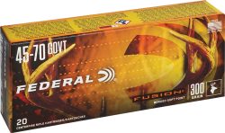 FEDERAL FUSION 45-70 GOV 300GR - FUSION 20RD 10BX/CS