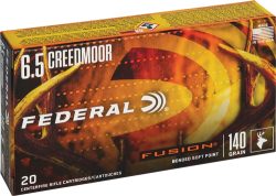 FEDERAL FUSION 6.5 CM - 140GR FUSION 20RD 10BX/CS