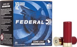 FEDERAL GAME SHOK 12GA 2.75" - 1 1/8OZ #6 25RD 10BX/CS