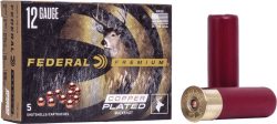 FEDERAL PREMIUM 12GA 3" 00 - BUCK 15 PELLETS 5RD 50BX/CS