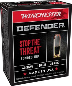 WINCHESTER SUPREME ELITE 40 SW - 165GR PDX1 DEF 20RD 10BX/CS