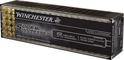 WINCHESTER SUPER SUPPRESSED - 22LR 45GR LEAD-RN 100RD 20BX/C