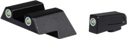 ATI NIGHT SIGHT SET 3-DOT GRN - FOR GLOCK GEN 1-5 (NOT MOS)