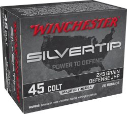 WINCHESTER SILVERTIP 45 LC - 225GR HP 20RD 10BX/CS
