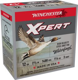 WINCHESTER XPERT 12GA 2.75" - 1-1/8OZ #3 1400FPS 25RD 10BX/C