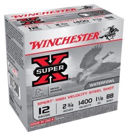 WINCHESTER XPERT 12GA 2.75" - 1-1/8OZ #BB 1400FPS 25RD 10B/C