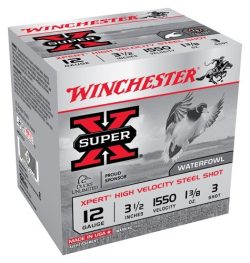 WINCHESTER XPERT STEEL 12GA - 3.5" 1-3/8OZ #3 25RD 10BX/CS