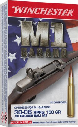 WINCHESTER M1 GARAND 30-06 - 150GR FMJ 20RD 10BX/CS