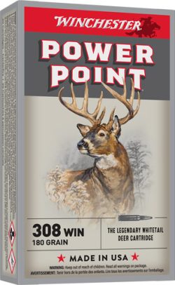 WINCHESTER SUPER-X 308 WIN - 180GR POWER POINT 20RD 10BX/CS