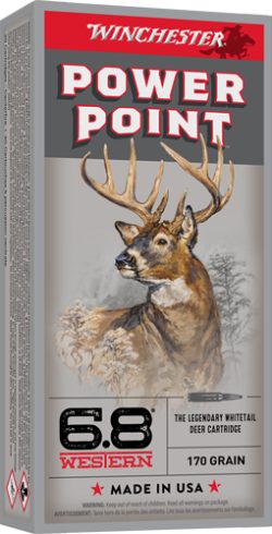 WINCHESTER SUPER-X 6.8 WESTERN - 170GR POWER POINT 20RD 10BX/CS