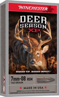WINCHESTER DEER XP 7MM-08 REM - 140GR EXTREME PT 20RD 10BX/CS
