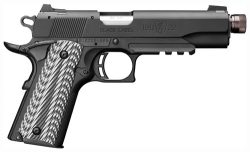 BROWNING 1911-22 COMPACT SUPPR - READY W/ RAIL 22LR 4.25" G10