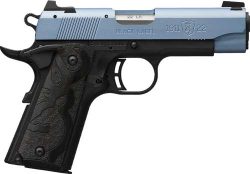 BROWNING 1911-22 BLACK LABEL - 22LR 3.58 COMP POLAR BLUE