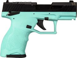 TAURUS TX-22 COMPACT 22LR 3.5" - ADJ. 13-SHOT  CYAN POLYMER