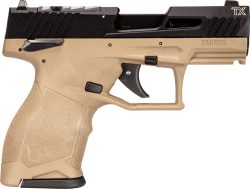 TAURUS TX-22 COMPACT 22LR 3.5" - ADJ. 10-SHOT  FDE POLYMER