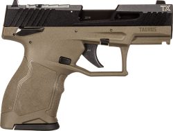 TAURUS TX-22 COMPACT 22LR 3.5" - ADJ. 13-SHOT  OD GREEN POLYMER