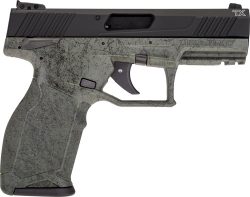 TAURUS TX-22 22LR 4.1" - ADJ. 10-SHOT GREEN SPLATTER