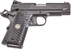 WILSON CQB-CP-9A 9MM COMPACT - 4" BLACK ARMOR TUFF FINISH