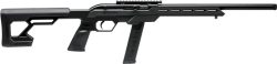 SAVAGE 64 PRECISION 22LR 20RD - 16.5" HB SYNTHETIC CHASSIS BLK
