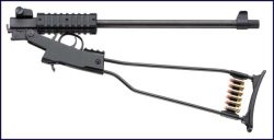 CHIAPPA LITTLE BADGER 22WMR - 1/2X28" THREADED BLACK MATTE