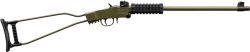 CHIAPPA LITTLE BADGER 22LR - 1/2X28" THREADED OD GREEN CKTE