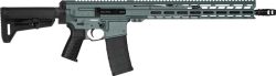CMMG RIFLE DISSENT MK4 5.56MM - 16" 30RD SL-K ADJ STK GREEN