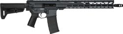 CMMG RIFLE DISSENT MK4 9MM 16" - RDB/9ARC SL-K ADJ STOCK GREY