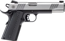 BERSA B1911 45ACP BLACK/SS - 5" BBL VZ GRIP W/ SIGHTS 8RD