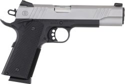 BERSA B1911 45ACP SS/BLACK - 5" BBL VZ GRIP W/ SIGHTS 8RD