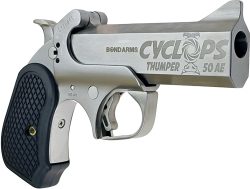 BOND ARMS CYCLOPS 50AE SS - 4.25" B6 EXTENDED GRIP