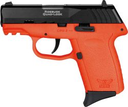SCCY CPX2-CB PISTOL GEN 3 9MM - 10RD BLACK/ORANGE W/O SAFETY