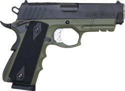 ATI HGA FXH-45 HYBRID 45ACP - 4.25" FS BLACK/GREEN MOXIE
