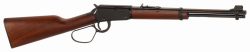 HENRY CLASSIC CARBINE 22S/L/LR - 16" LARGE LOOP BLUED WALNUT