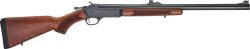 HENRY SINGLE BARREL 12GA 3" - 24" FULLY RIFLED BLUED/WALNUT