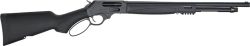 HENRY X MODEL LEVER 410 BORE - 19.8" TB BLUED BLACK SYN.