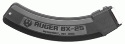 RUGER MAGAZINE 10/22 .22LR - 25RD BLACK POLYMER