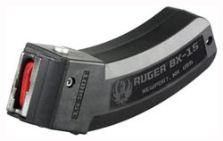 RUGER MAGAZINE 10/22 .22LR - 15RD BLACK PLASTIC