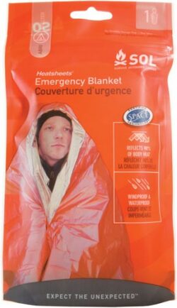 ARB SOL EMERGENCY BLANKET - 2.9 OZ 60"X84" MADE IN USA