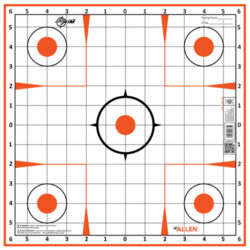 ALLEN EZ AIM SIGHT GRID TRGT - 12-PK 12"X12"