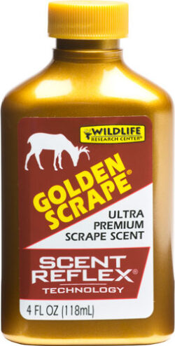 WRC DEER LURE GOLDEN SCRAPE - 4FL OZ BOTTLE